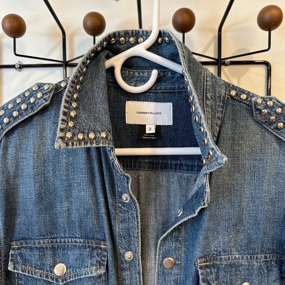 Current/Elliott Denim Coverall - image 2